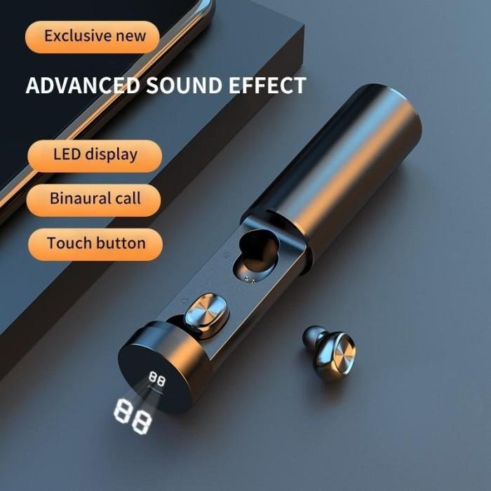Jual Iphone 11 Pro Earphone Wireless Bluetooth Headset Metal