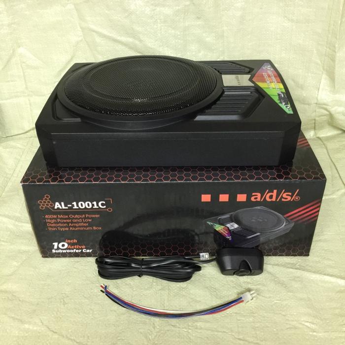 SUBWOOFER SLIM KOLONG ADS AL1001C AKTIF 