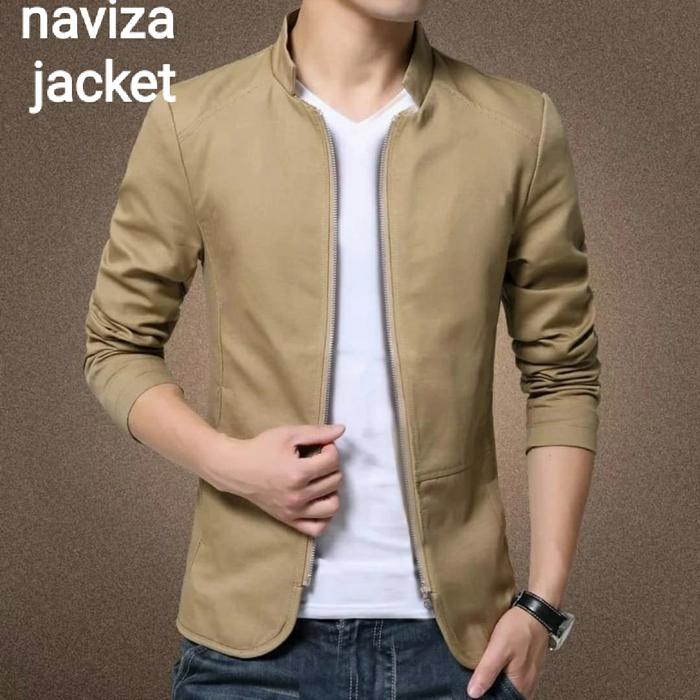 Gambar jas jaket semi formal/jas pria/jas casual,jas kantor - crem tua, S dari Al razaaak undefined Tokopedia
