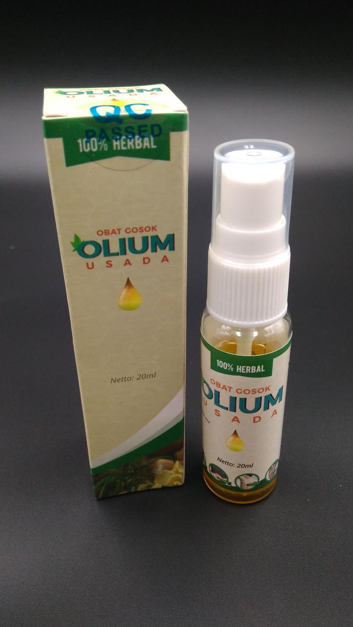 Gambar Obat Minyak Urut Gosok Herbal Alami Olium Usada Dewasa 20ml - 1 pcs dari VisiAsia undefined Tokopedia