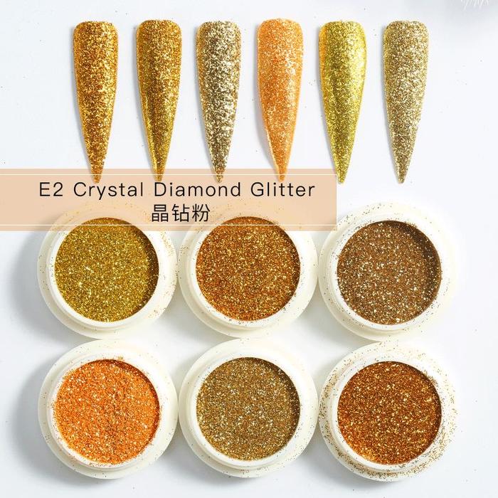 Gambar Crystal Diamond Glitter - E02 dari nailartjava undefined Tokopedia