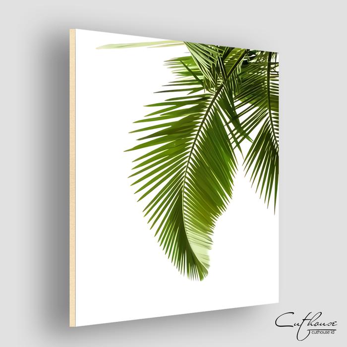 Gambar WDG033 PALM - home wall decor hiasan dinding| PALEM KELAPA - Palm 1 dari Cuthouse Indonesia undefined 4 Tokopedia