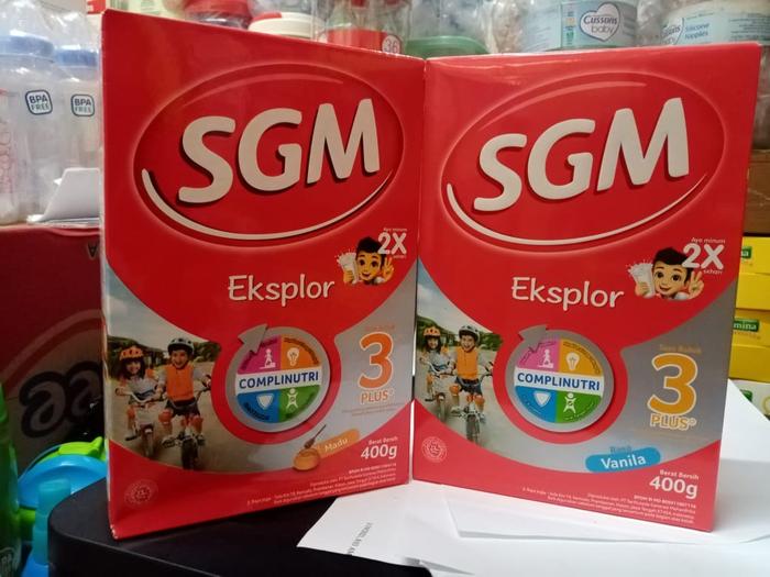 Gambar SGM 3+ 400 GR - MADU dari Toko Susu Si Kembar undefined Tokopedia