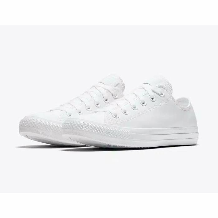 Gambar SEPATU PRIA WANITA Converse All Star OX leather (GRADE ORIGINAL) - Putih, 36 dari duniaanak21 undefined Tokopedia