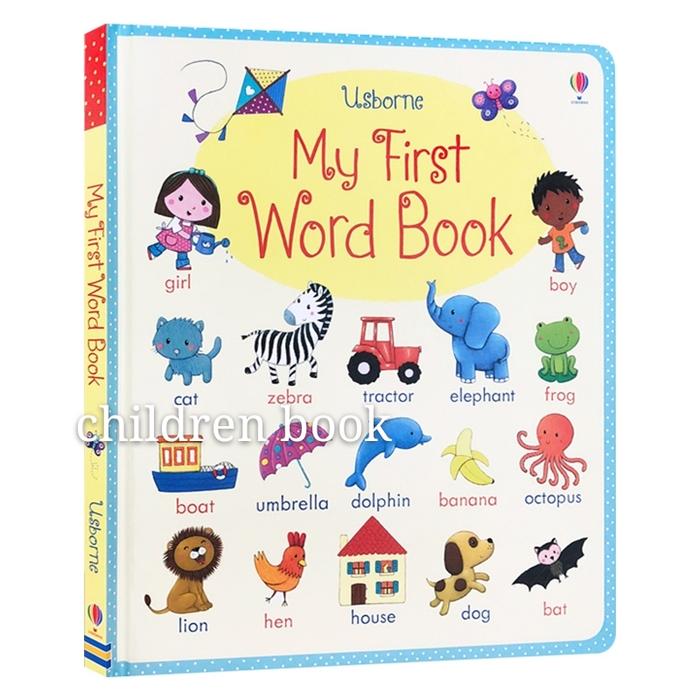 Gambar Usborne my first word book.5 cardboard books. - 1 dari CHILDREN BOOK undefined Tokopedia