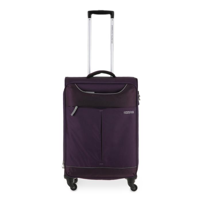 Gambar Koper American Tourister Sky Spinner Softcase Ultralight Medium 26inch - Purple/Grey dari Kopertasindo undefined Tokopedia