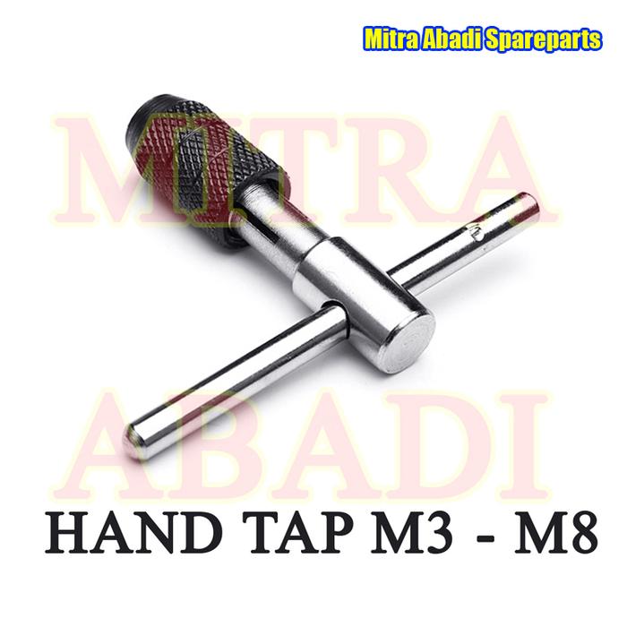 Gambar Hand Tap & Hand Screw Thread Metric Plug Tap M3-M8 - HAND TAP dari Mitra Abadi Spareparts undefined Tokopedia