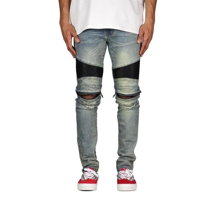 Jual Hyperdenim Indigo Moto zipper Jean 100% Authentic - 28 - Jakarta Utara  - High Gentleman | Tokopedia