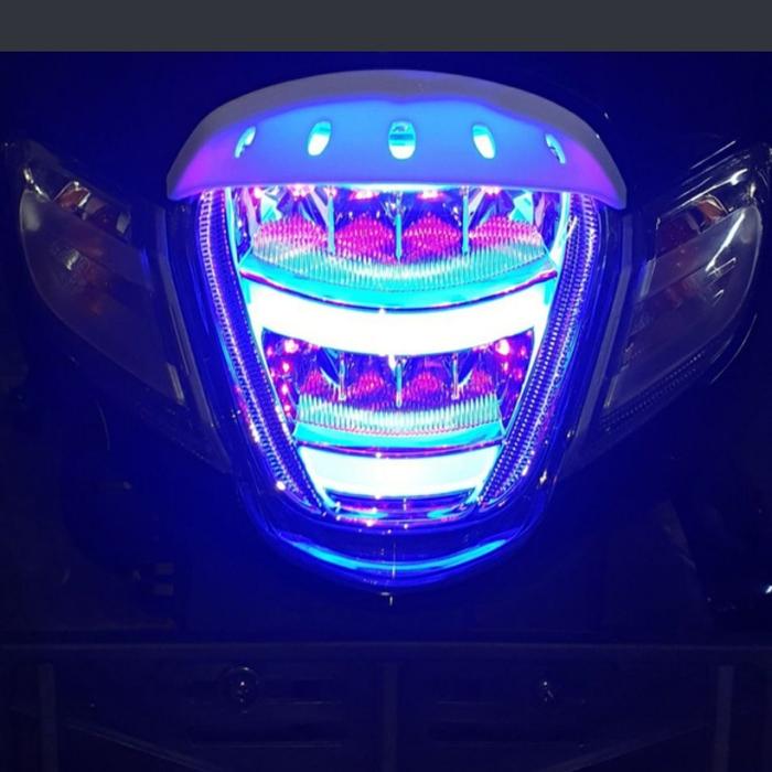 Gambar lampu stop scoopy fi esp all New jpa - biru kombinasi dari gudangvariasimotor undefined Tokopedia