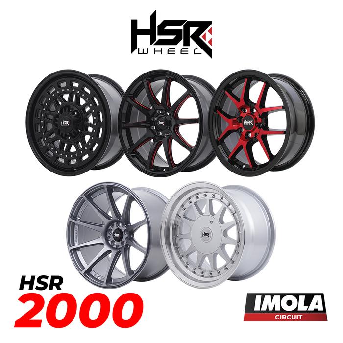 Gambar Velg Mobil Ring 14 hingga Ring 22 HSR Wheel - HSR2000 dari HSR WHEEL GRESIK undefined Tokopedia