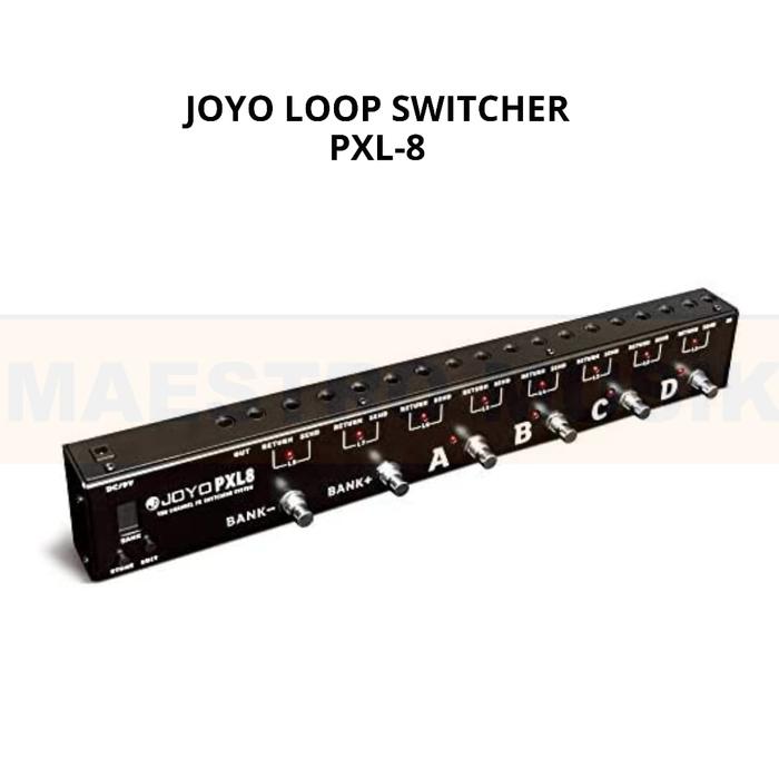 Joyo PXL-Pro Programmable 8-Loop Switcher | Reverb JOYO PXL-8