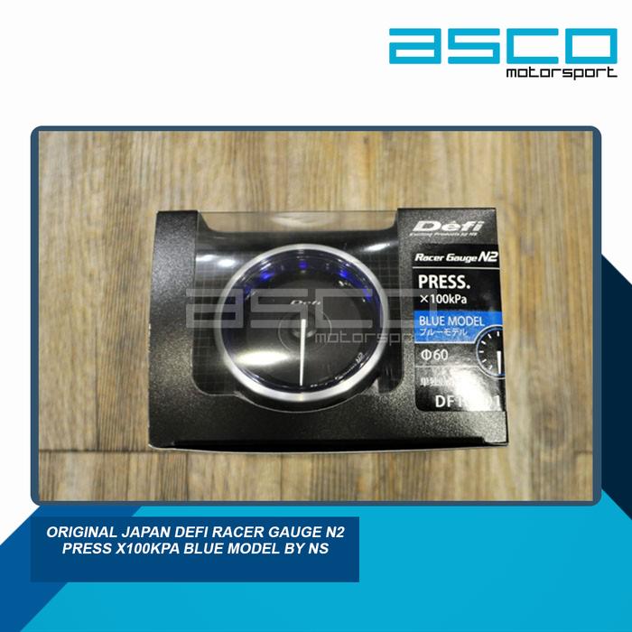 Jual Original Japan Defi Racer Gauge N2 Press x100kPa Blue Model  