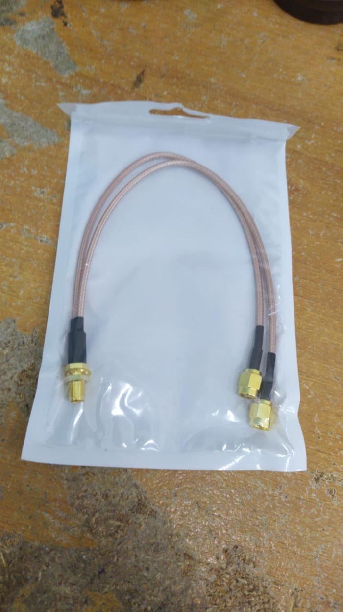 Gambar Antenna Yagi Modem TXR145 plus Pigtail Dual - SMA Dual dari Onlinemaster undefined Tokopedia