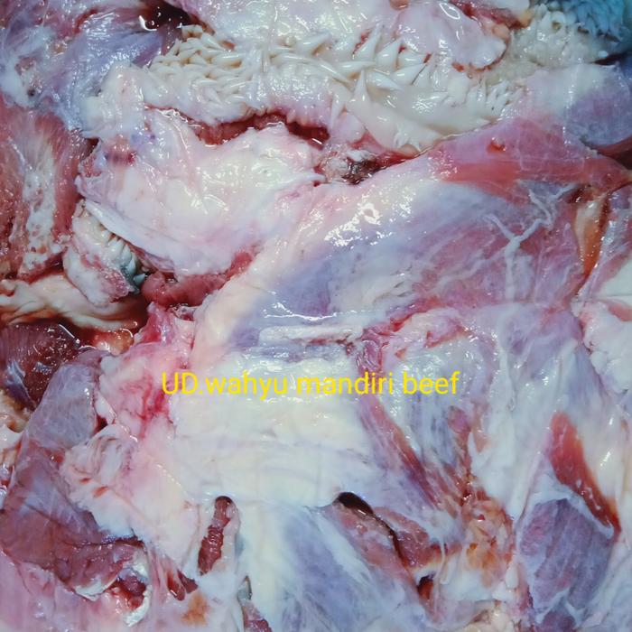 Gambar cingur sapi/lips dari ud.wahyu mandiri beef undefined Tokopedia
