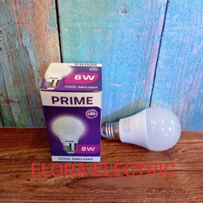 Gambar LAMPU BOHLAM LED BULB 8watt 8WATT 8W 8w PRIME dari Elora-Electric undefined Tokopedia