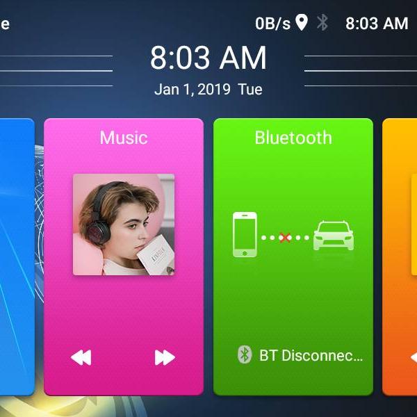 Gambar Head unit android 9 inch 2Din universal 2GB/16GB SPLIT SCREEN IPS 2.5D - RAM 2 ROM 16 dari Navtech undefined Tokopedia