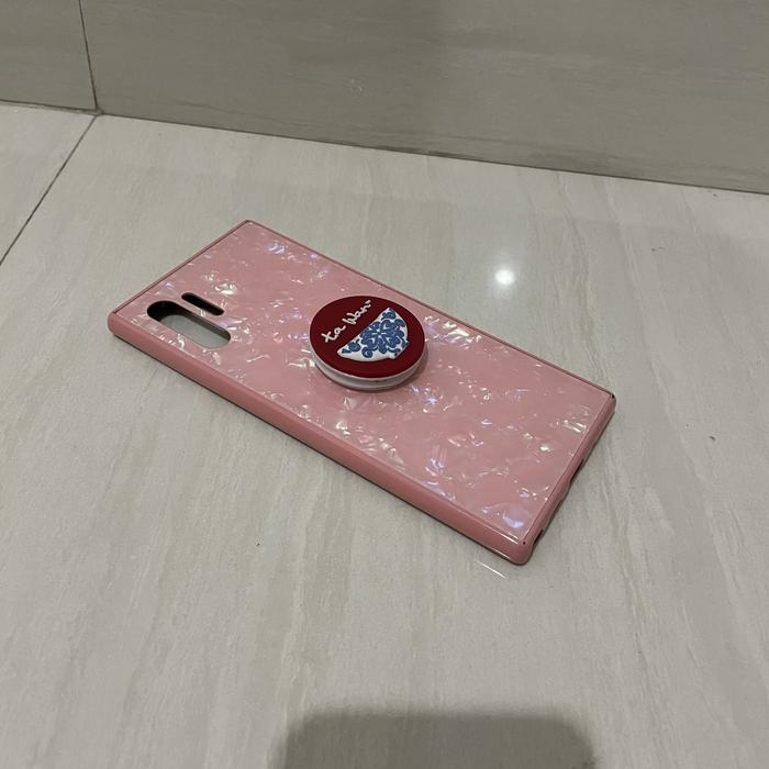 Gambar Case samsung note 10 plus ada second ada baru - Merah Muda dari KenCarren undefined Tokopedia