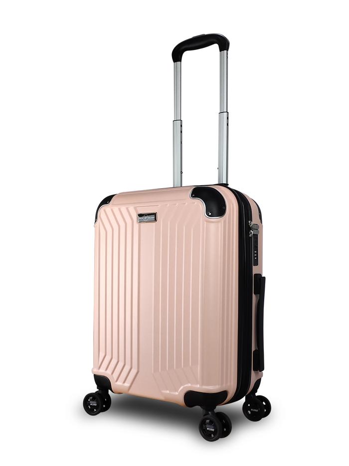 Gambar Polo Milano x Hinomoto Koper Hardcase ABS 20 Inch GARANSI RESMI - Peach dari Polo Milano undefined Tokopedia