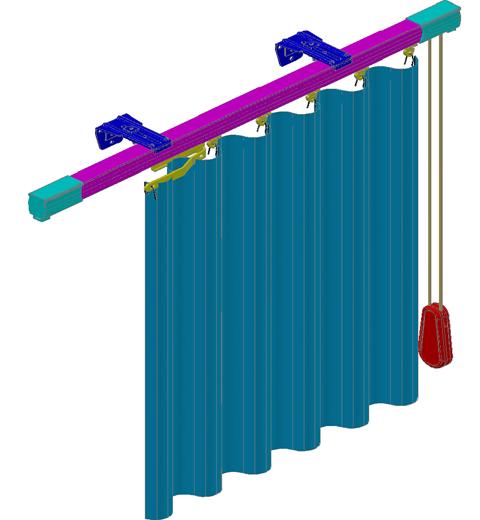 Gambar Rel Gorden Functional Curtain Track, Onna Gold, Cord System dari Kreasi Estetika undefined Tokopedia