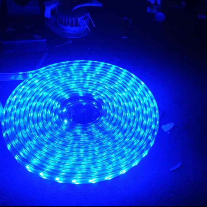 Gambar lampu led strip 5050 warna biru 10m 10meter dari Brilliant LED LTC undefined Tokopedia