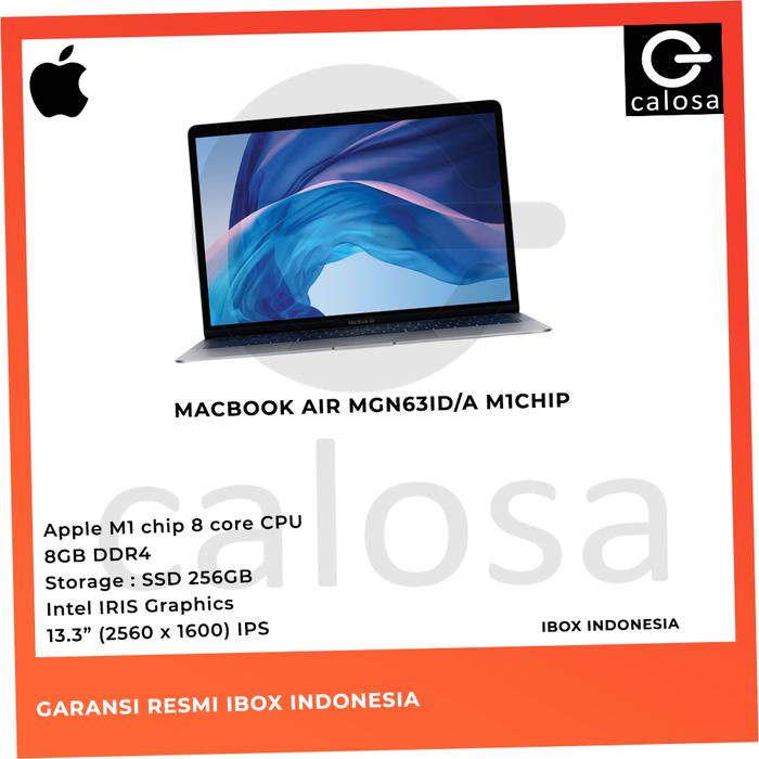 Jual Macbook Air 2021 M1 Mgn63id A 8gb 256gb Resmi Ibox Kota Malang Calosastore Tokopedia