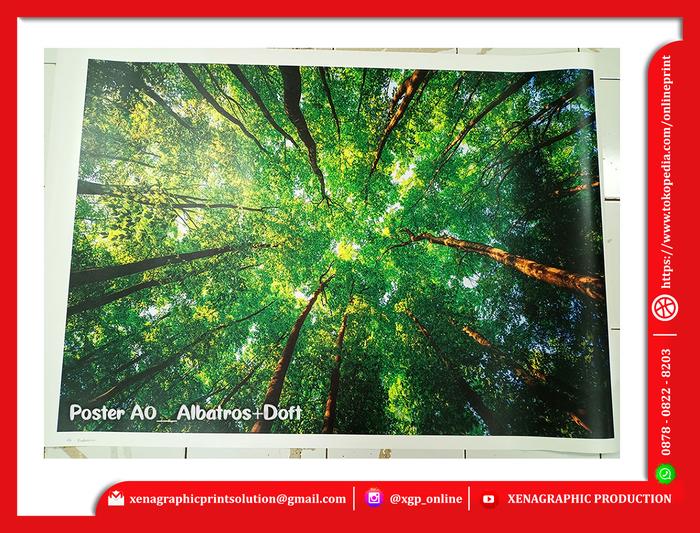 Gambar CETAK POSTER A2 A1 A0 PALING MURAH dari XENAGRAPHIC PRODUCTION undefined Tokopedia