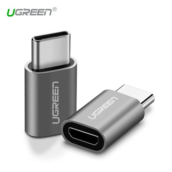 Gambar Adapter micro usb to type c otg usb micro female ke type c male UGREEN - 30511-TO USB C dari KINGBAG OFFICIAL STORE undefined Tokopedia