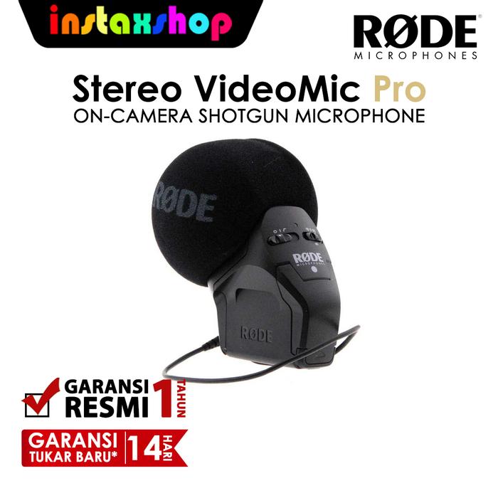 Gambar Rode Microphone Stereo Videomic Pro Rycote -INSTAXSHOP dari Instaxshop undefined Tokopedia