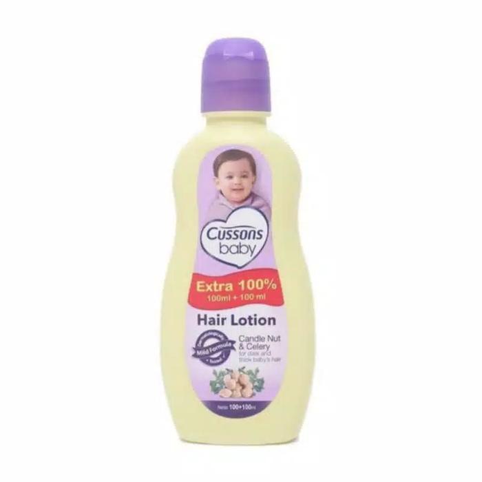 Gambar Cussons Baby Hair Lotion 100+100ml - Ungu dari Hangvalen undefined Tokopedia