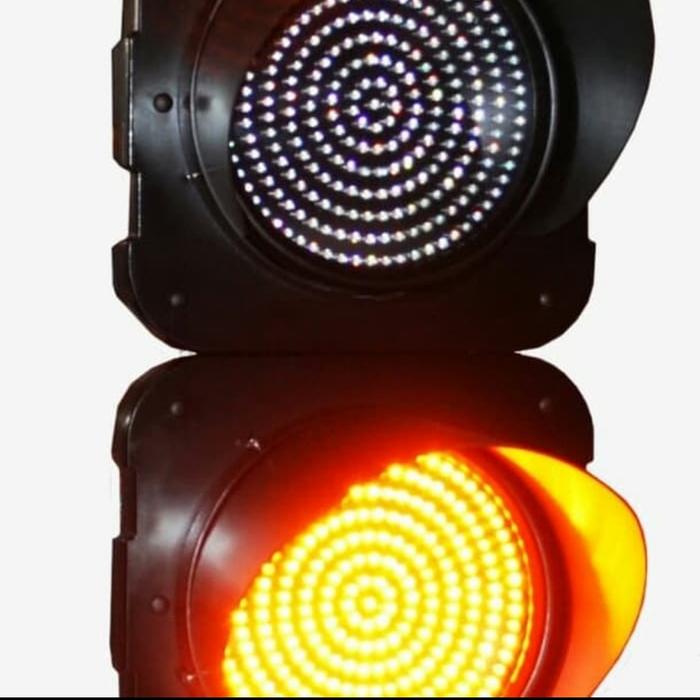 Gambar Traffic Light - Warning Light - Lampu lalu lintas 2 lampu - Kuning + Kuning dari sumber-electric undefined Tokopedia