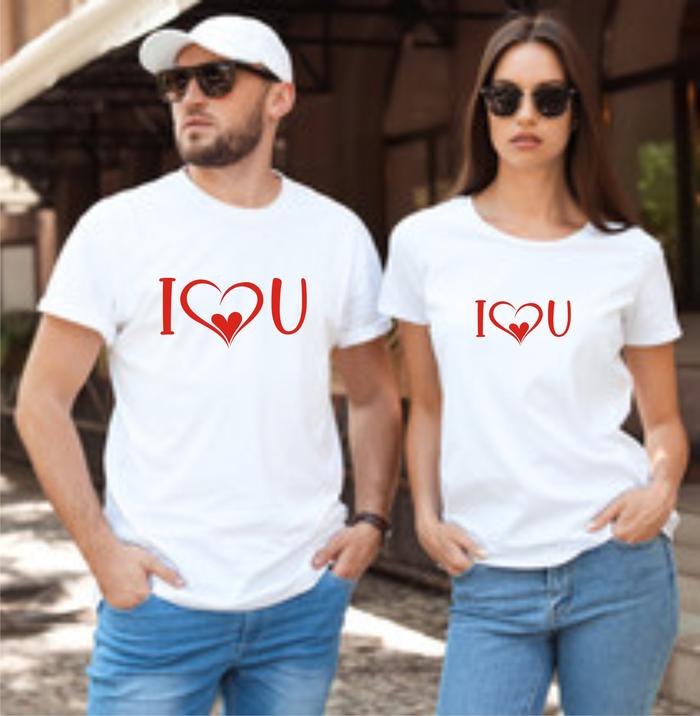 Gambar KAOS DISTRO HAPPY VALENTINE DAY UNISEX / COUPLE I LOVE YOU - Hitam, M dari RAJA KAOS PE undefined 2 Tokopedia