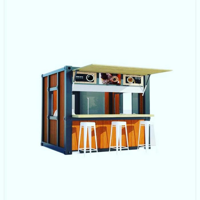 Gambar Gerobak Kontainer Depok dari Booth Container Dagang undefined Tokopedia