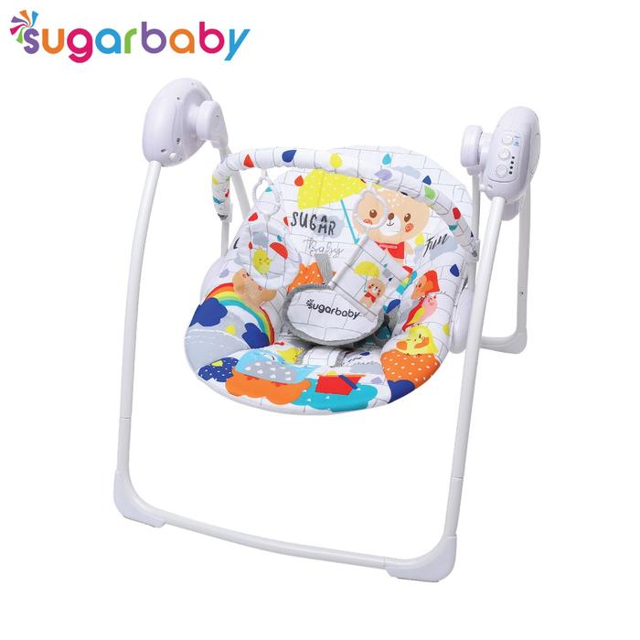 Gambar Sugar Baby Gold Edition Premium Swing Bouncer Bayi - Pinky Summer dari Mae Bebe undefined 4 Tokopedia