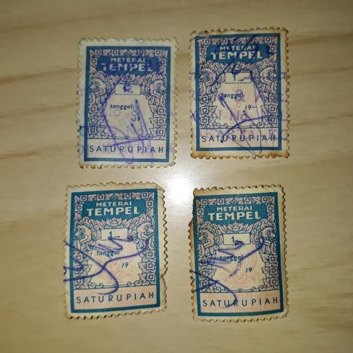 Gambar Perangko Pos / Benda Pos 1 Rupiah Thn 1971-1975 Jadul Kuno (Filateli) - Bekas Pakai dari JesJen Shop undefined Tokopedia