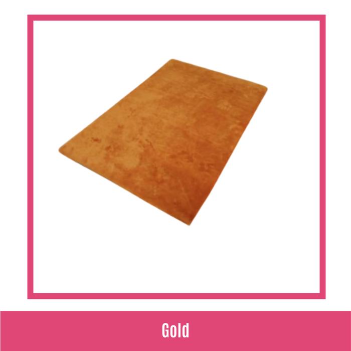 Gambar KARPET BULU RASFUR 200x150x3cm NON SLIP TERMURAH - gold dari Zona Karpet_NEW undefined Tokopedia