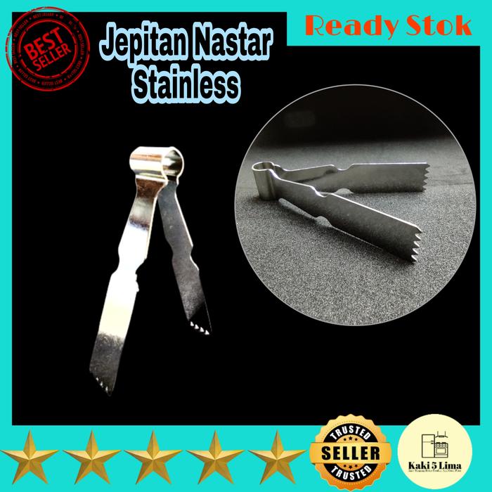 Gambar jepitan nastar - stainless dari tokoaesah09 undefined Tokopedia