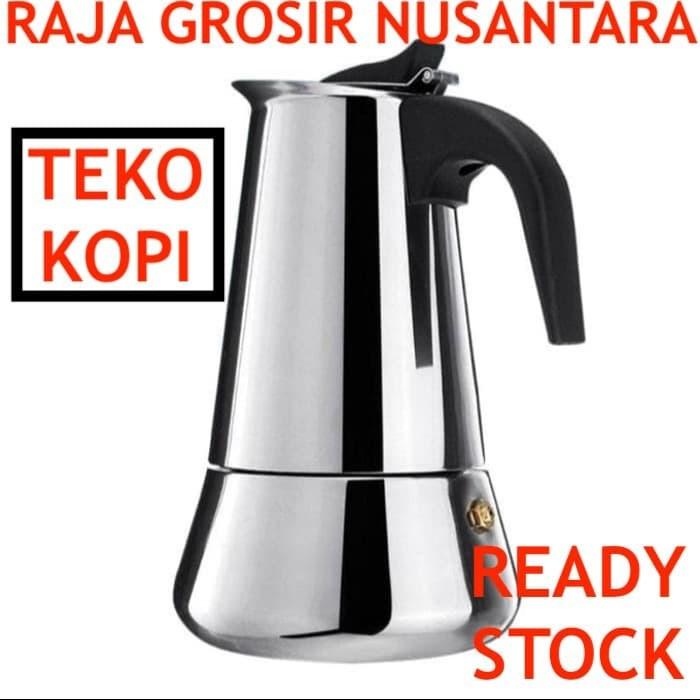 Jual espresso maker stainless steel 