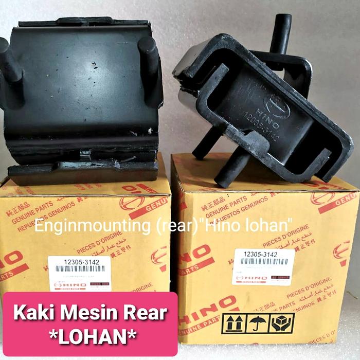 Gambar Engine Mounting Rear Dudukan Mesin Belakang Hino LOHAN 12305-3142 dari Multi Garage Motor undefined Tokopedia