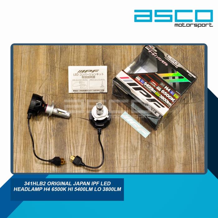 未開封品IPF ヘッドライト LED H4 Hi Lo切替 G341HLB 4点 ヘッドライト