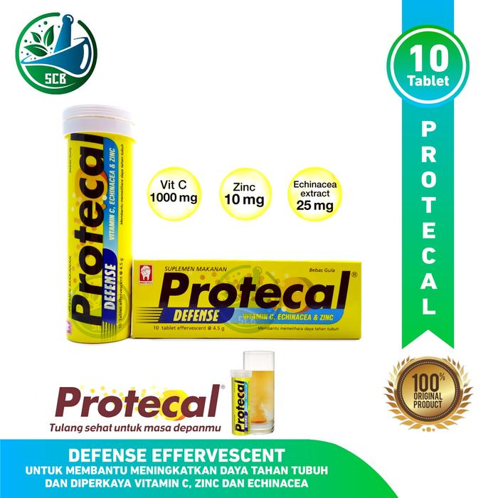 Gambar Protecal Effevercent Isi 10'tablet - Varian - DEFENSE KUNING dari SCB88 undefined Tokopedia