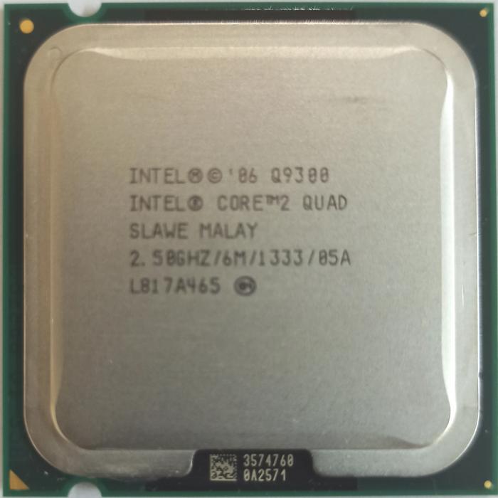 Intel R Core Tm 2 Quad Cpu Q9300 Jual Intel Core 2 Quad Q9300 (6 M Cache, 2.50 Ghz, 1333 Mhz FSB