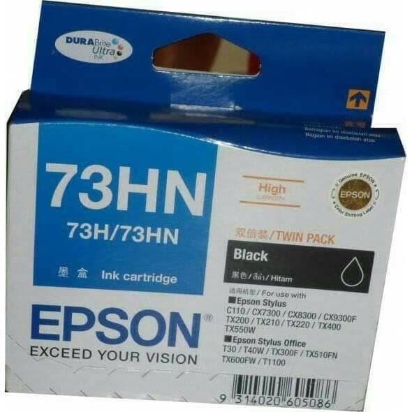 Jual Tinta Epson 73hn Black \u003d TX550W, Office T30, T40W, TX600FW, T1100 -  Jakarta Selatan - Multi Java | Tokopedia