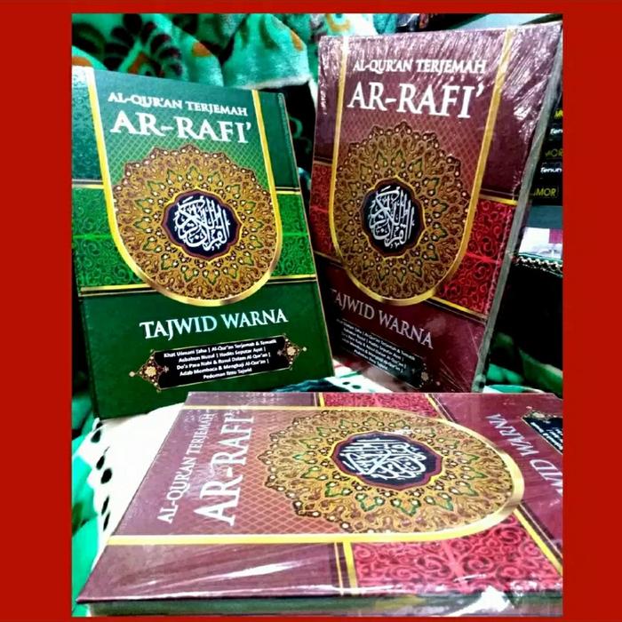 Jual Al Qur An Terjemah Ar Rafi Tajwid Warna Rainbow Ukuran A5 Kota Medan Smile21 Tokopedia
