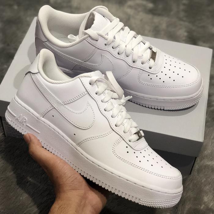 Jual Air Force 1 Triple white ( us 8.5 
