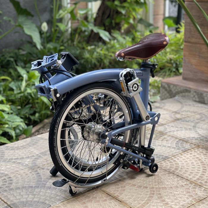 BROMPTON M6L クラウドブルー BROMPTON M6L -Cloud Blue (クラウドブルー) - Blue Mountains