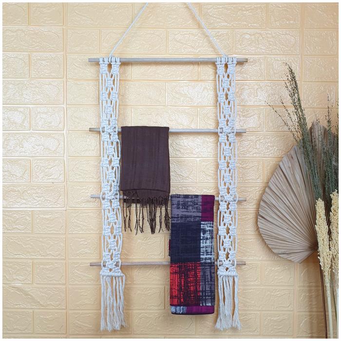 Gambar Gantungan hijab macrame dari Mel_Crafting undefined Tokopedia