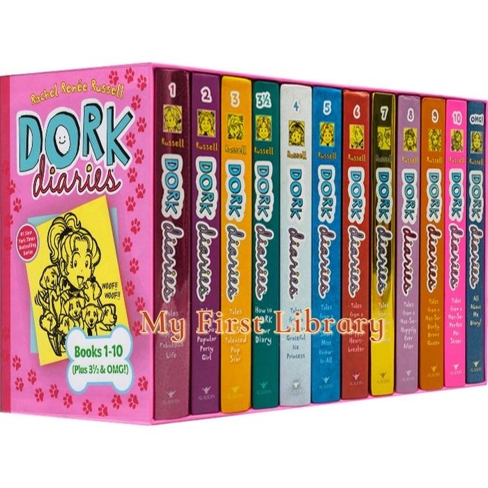 Dork Diaries Books 13-15 (Boxed Set) (Hardcover US Edition) Dork