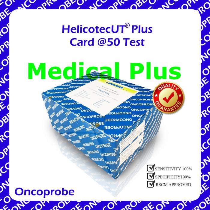 Gambar HelicotecUT Plus Card TEST ONCOPROBE - 50 TEST dari Medical Plus. undefined Tokopedia