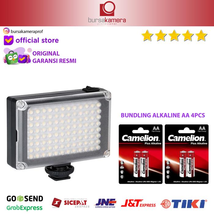 Gambar Ulanzi 112 LED On Camera Light Original dari Bursa Kamera Profesional undefined Tokopedia
