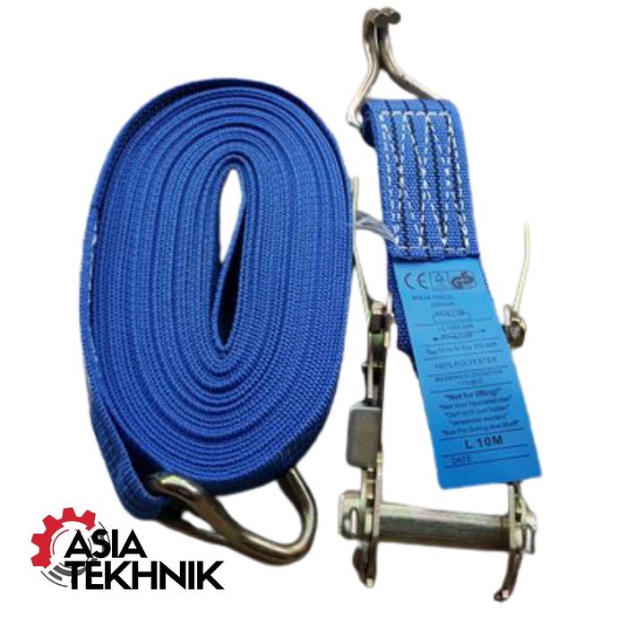 Gambar Tali Krek Lashing Cargo Lashing 2 Inch x 10M dari Asia Tekhnik undefined Tokopedia